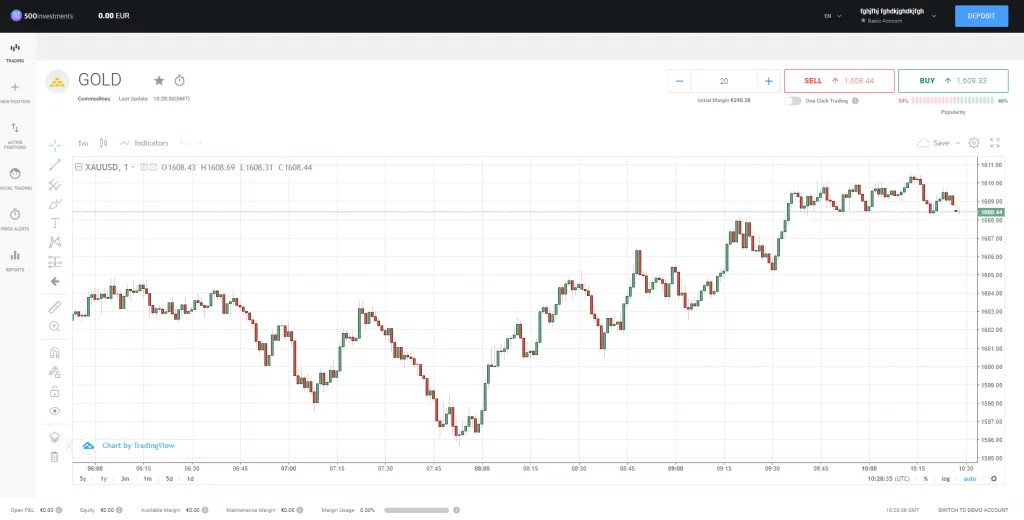 500investments web platform