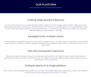Dripcoin trading platform
