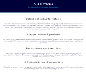 Dripcoin trading platform