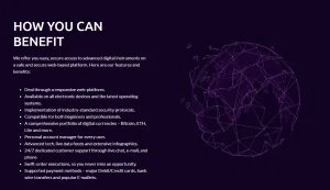CryptWorld main benefits