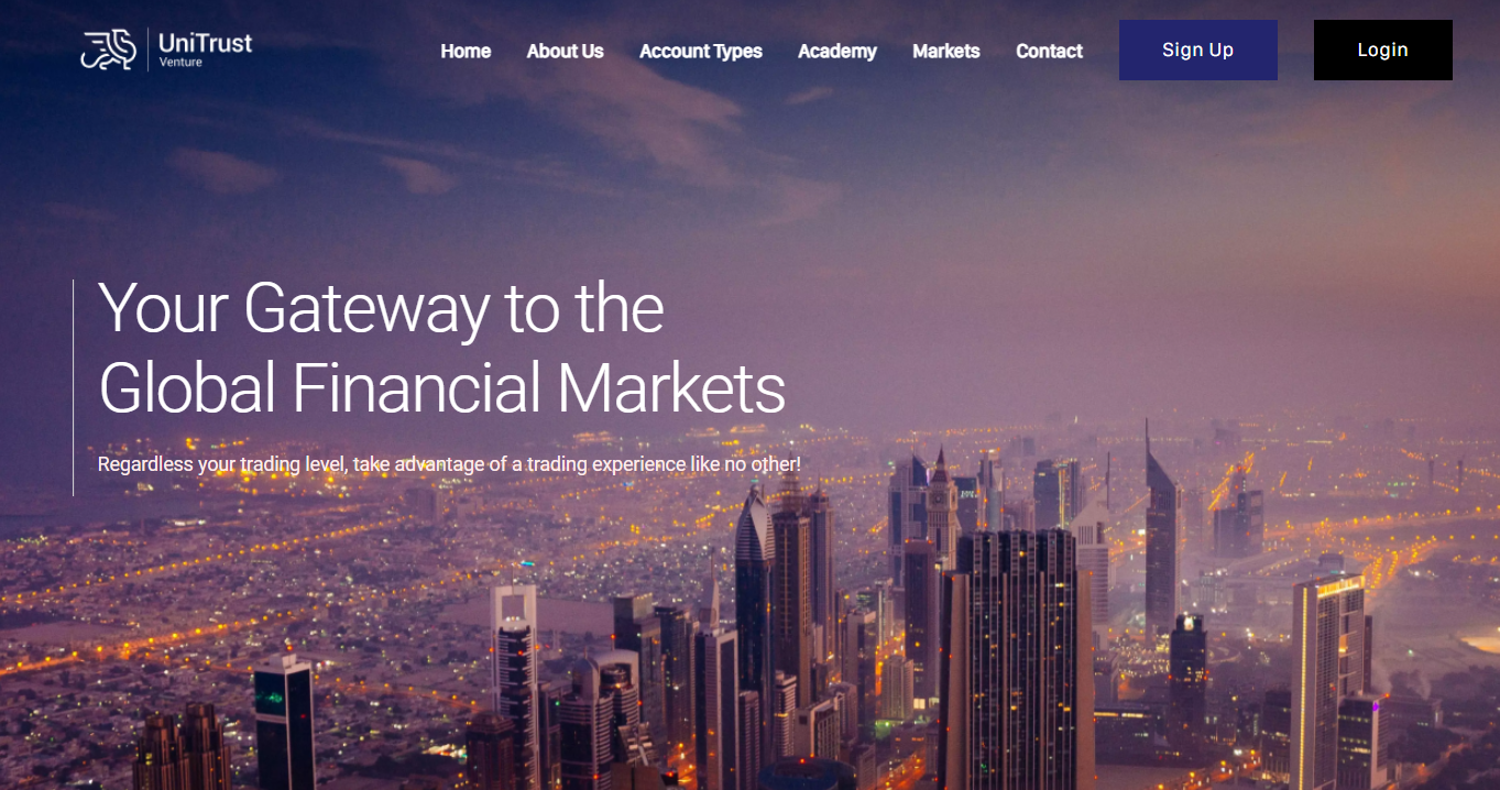 UniTrust Venture and financial markets