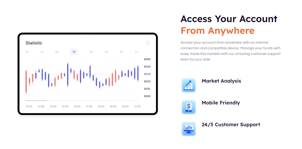 ElcomercioIX trading accounts features