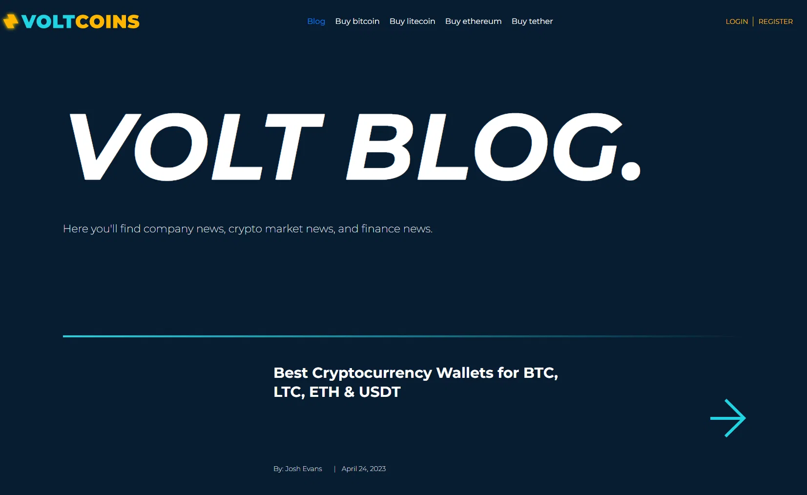 Voltcoins blog