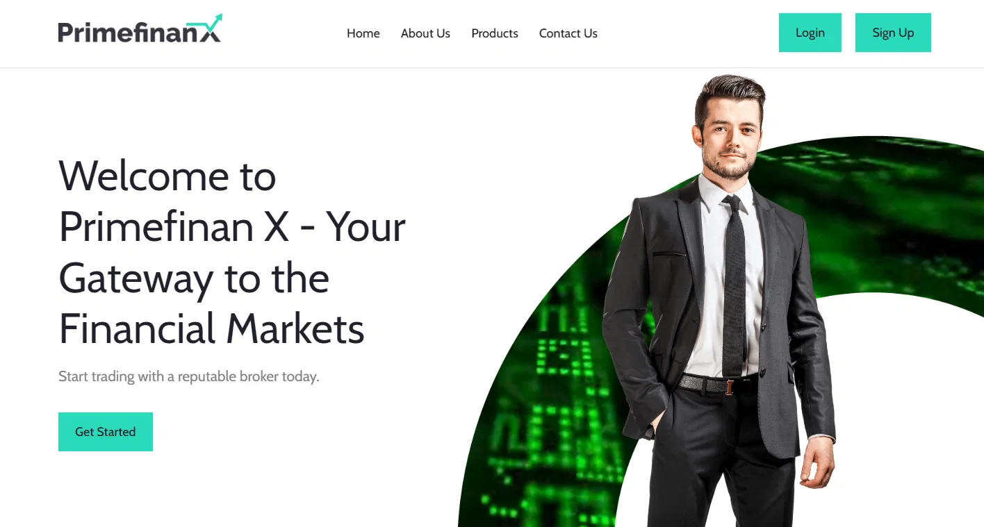 Primefinan X CFD trading