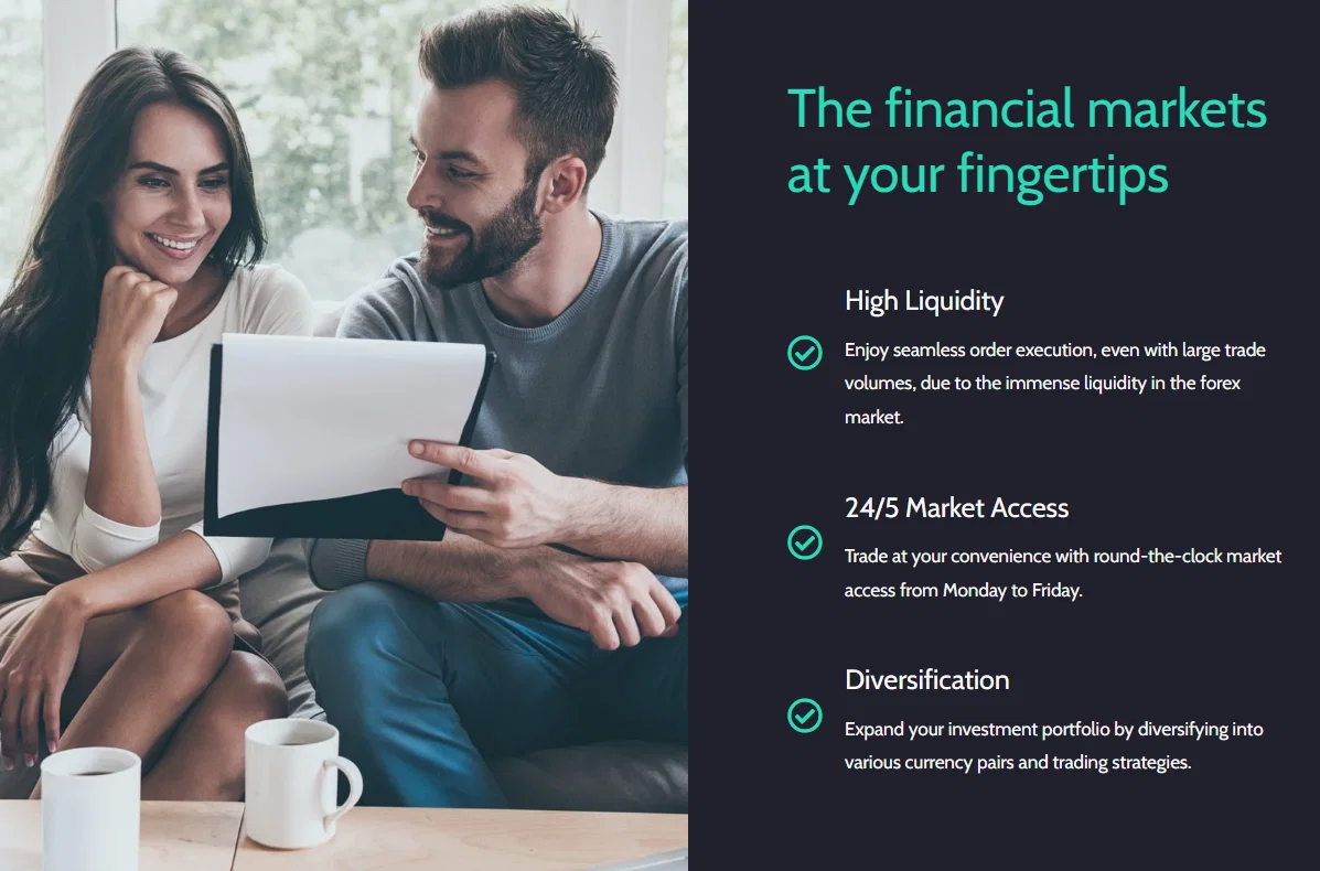 Primefinan X trading features
