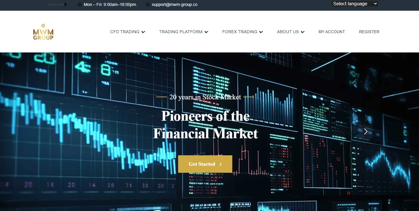MWM Group CFD brokerage