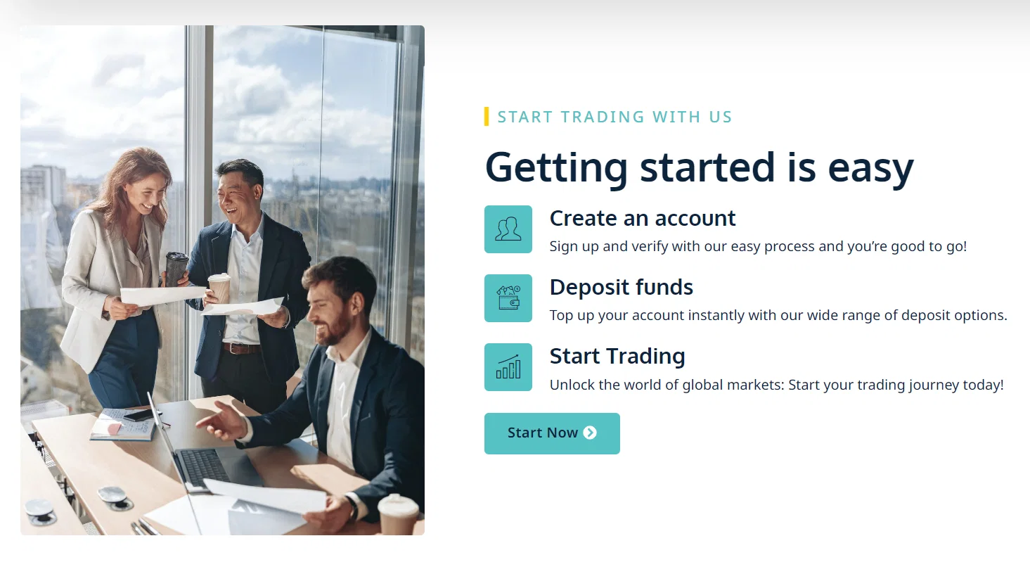 Signing up for an account