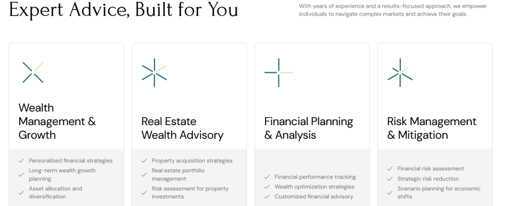 Key services offered by Orb Strategies