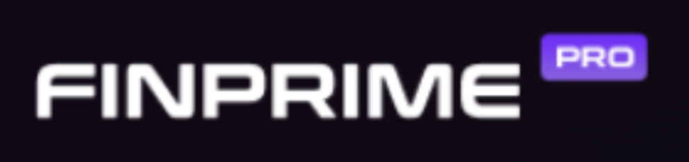 Finprime PRO logo in dark theme
